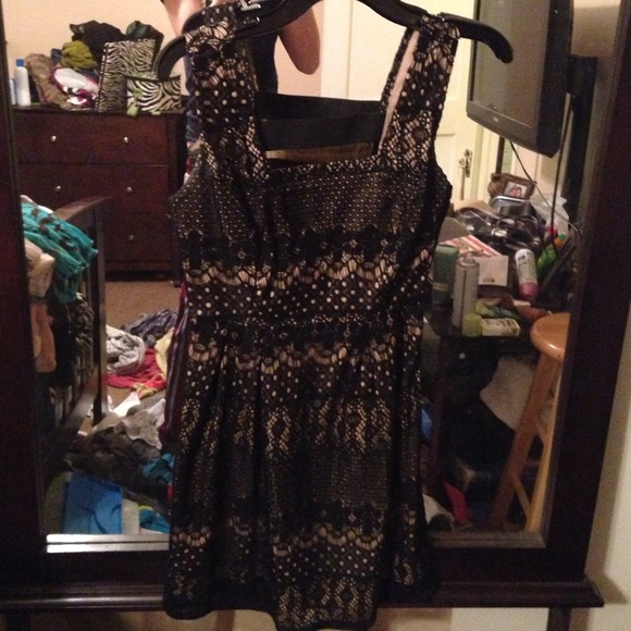 Black and Tan dress
