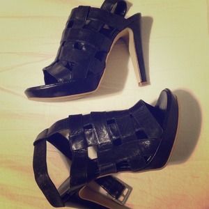 Platform gladiator heels