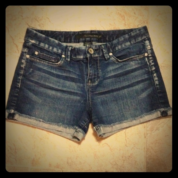 Calvin Klein denim shorts