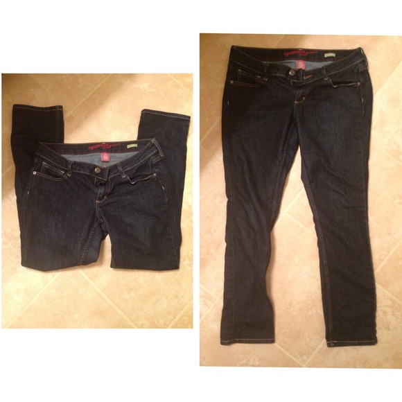 Short "skinny" jeans