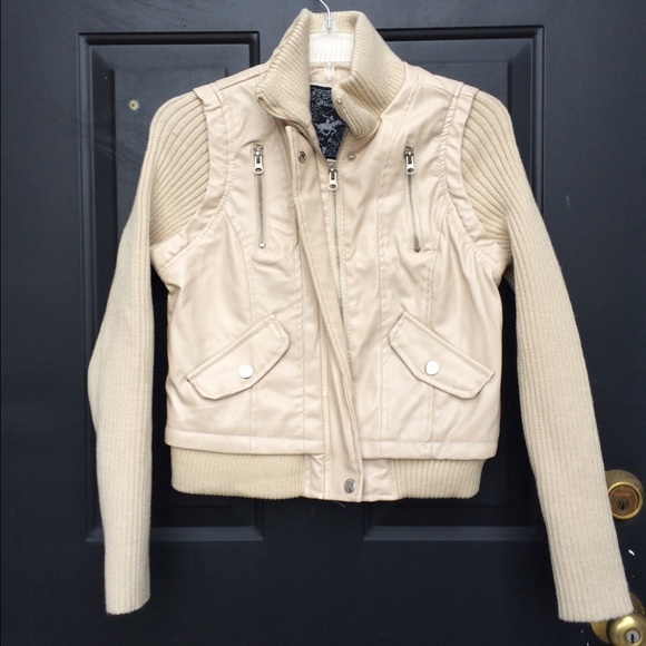 Tan Leather Jacket - Picture 1 of 4