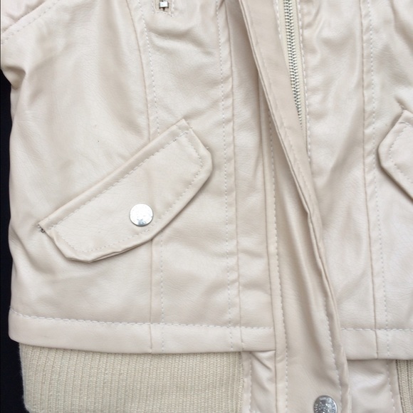 Tan Leather Jacket - Picture 3 of 4