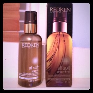 NEW Redken All Soft Argan oil 3.0oz