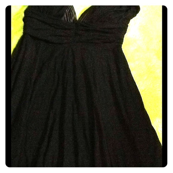 Black dress and dark denim bundle