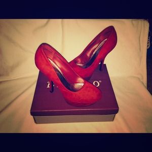 Red high heels
