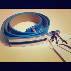 Diane Von Furstenberg textured-leather belt