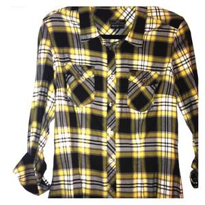 Like new Obey plaid flannel