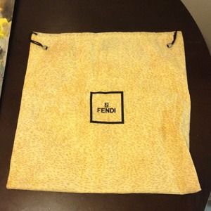 Auth FENDI dust bag