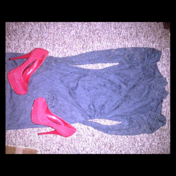Gray dress