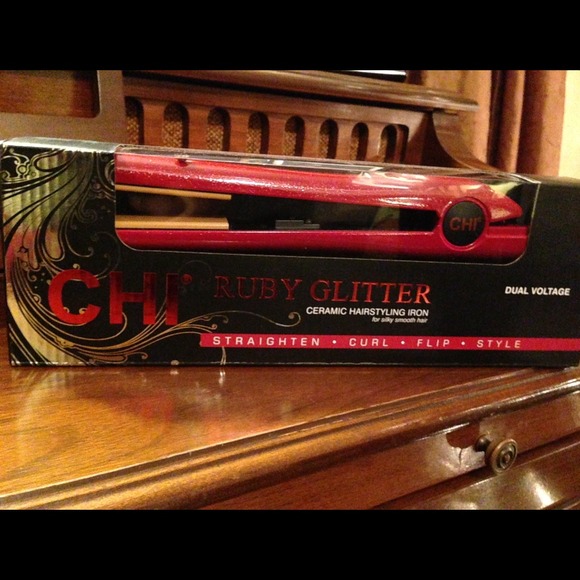 Professional Chi Ruby Red 1" Flat Iron