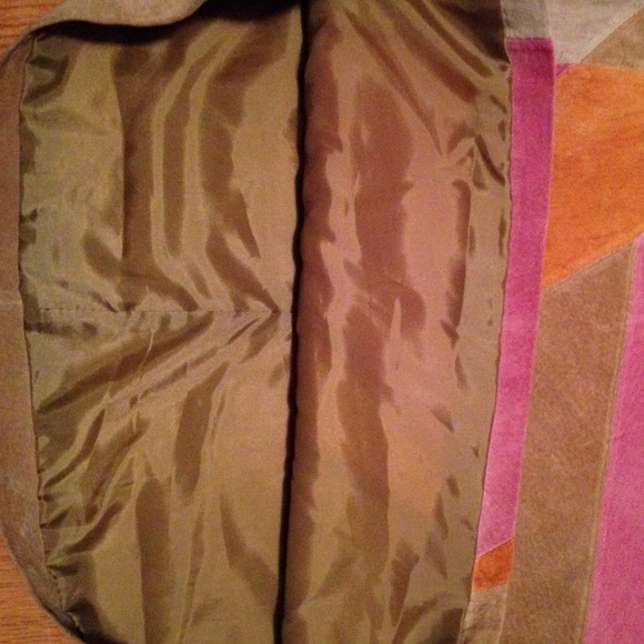 Bundle sold!Abstract  REAL 100% leather 6 skirt - Picture 4 of 5