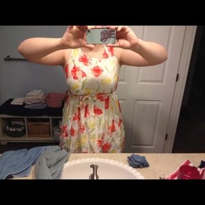 Pixelated floral dress<3 great for spring/summer!
