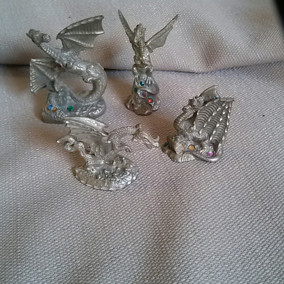 Pewter dragons $15 each