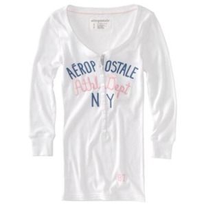 💜Aeropostale Long Sleeve Henley Top💜