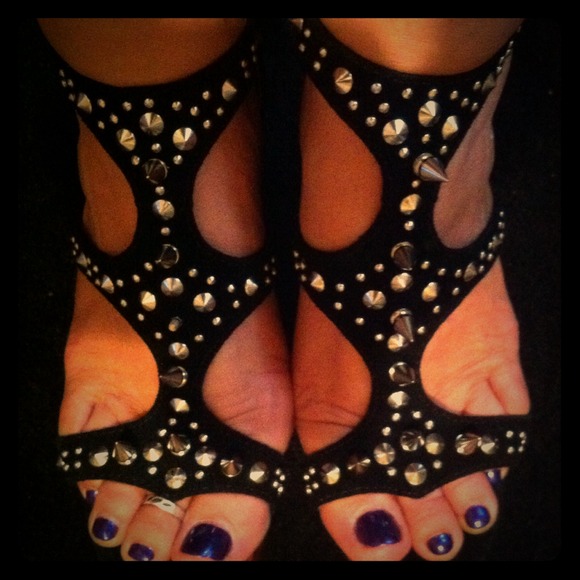 Jeffery Campbell sexy spikes Heelless 6.5