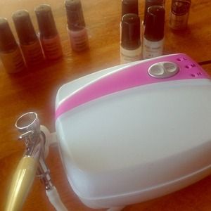 Luminess airbrush makeup and Salon Edge compressor