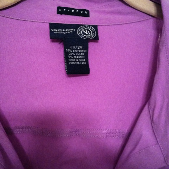 Lavender button down - Picture 3 of 3