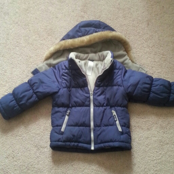 Girls 4t purple winter jacket