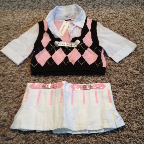 SOLD. Sexy school girl outfit.
