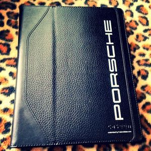 💥PORSCHE iPad leather case
