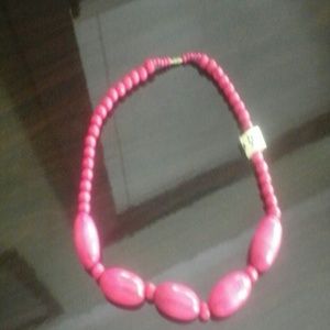 African  wooden necklace