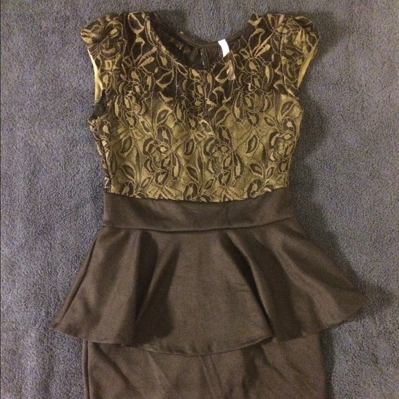 Peplum dress