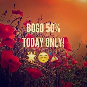 BOGO sale 😄👌 today only!