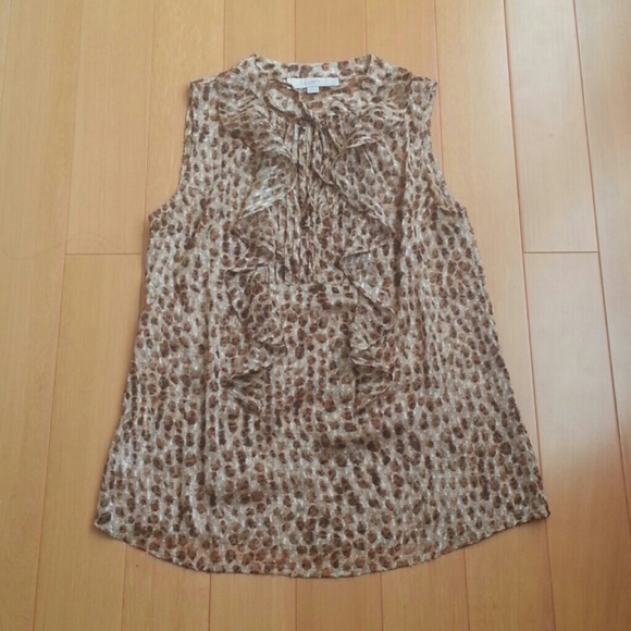 Ruffled Sheer Top - Picture 2 of 3