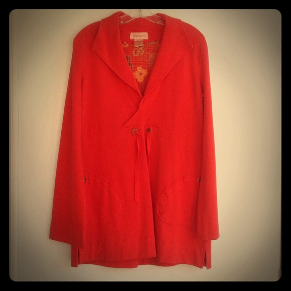Burnt Orange Cotton Tunic