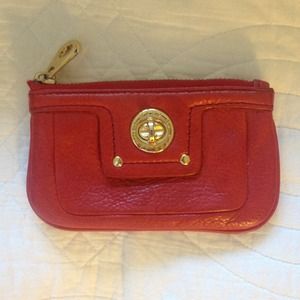 Marc by Marc Jacobs Red Leather Coin Purse