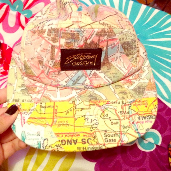 Stussy panel hat