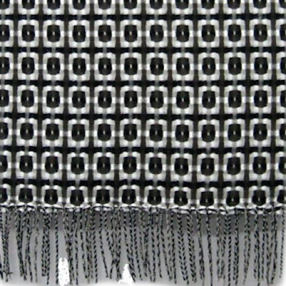 Green Graphic Cashmere Scarf