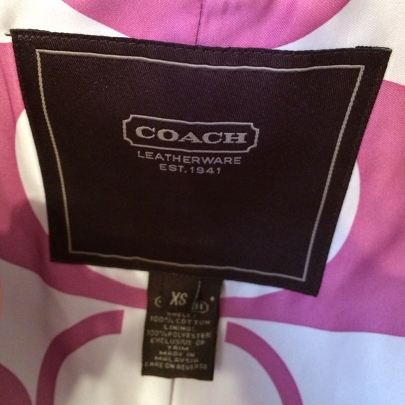 COACH Trench Coat - Picture 3 of 3