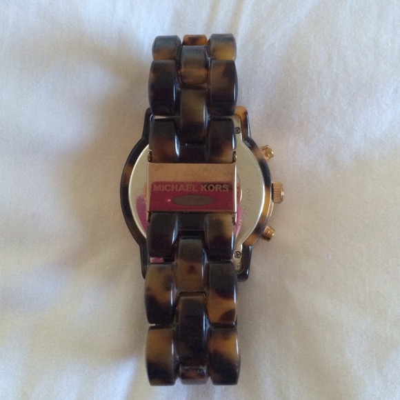 Michael Kors Tortoise Glitz Watch ⌚️