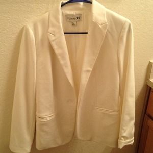 White Blazer