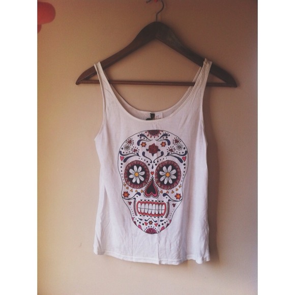 SOLD candy skull!