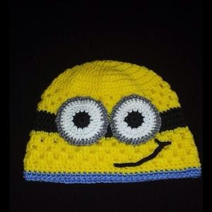 new minion crochet hat