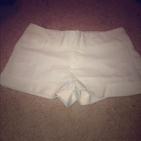 White shorts