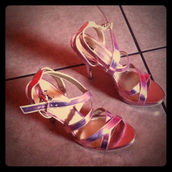 Metalic pink hells