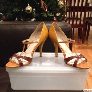 Nine West T-Strap High Heel