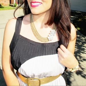 Dresses - *Price Reduced!* Gracia Pleated Colorblock Maxi Dresses - *Price Reduced!* Gracia Pleated Colorblock Maxi