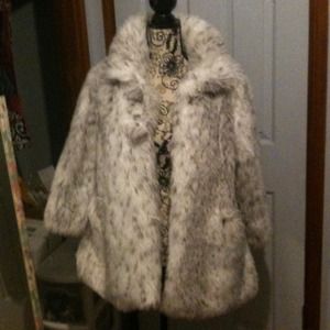 Faux fur coat brand new