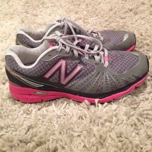 New Balance running shoes.