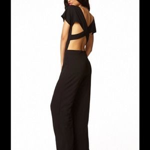 Forever 21 CrissCross Back Jumpsuit