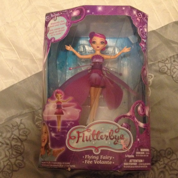 flutterbye flying fairy doll