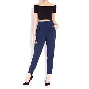 Blue Parashoot Pants