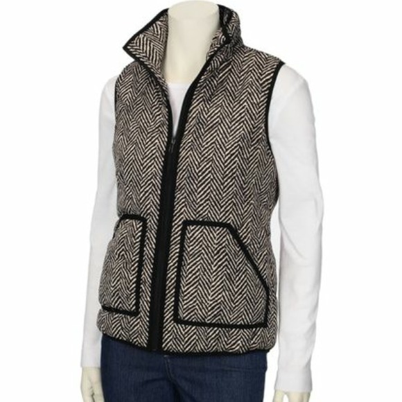 FRESH brand Herringbone vest. J. Crew inspired.