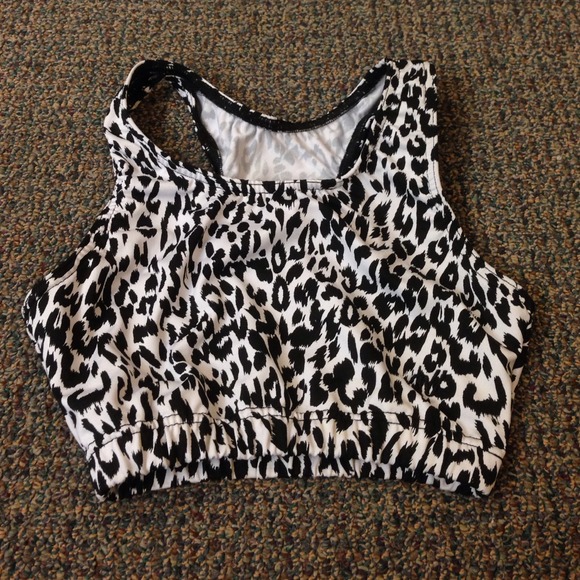 Cheetah sports bra