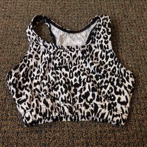 Cheetah sports bra