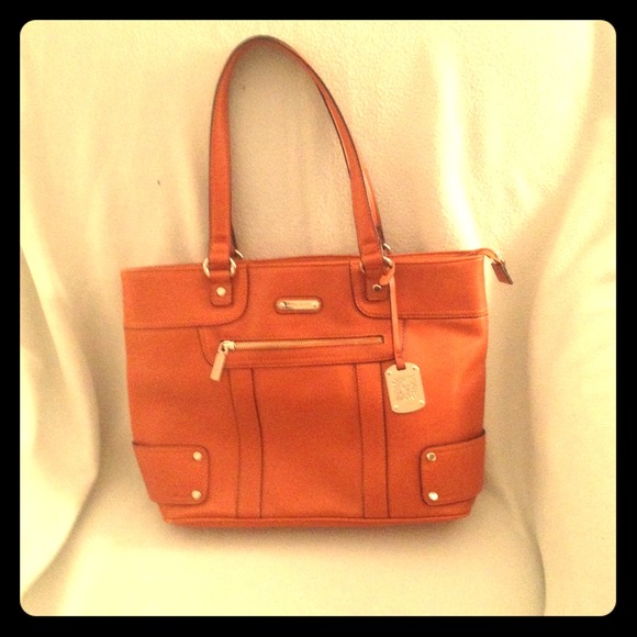 Authentic Anne Klein [orange] tote.